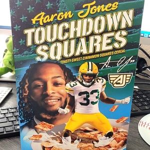 Green Bay Packers Collectable cereal box